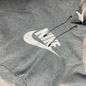 Grey Nike sweatshirt